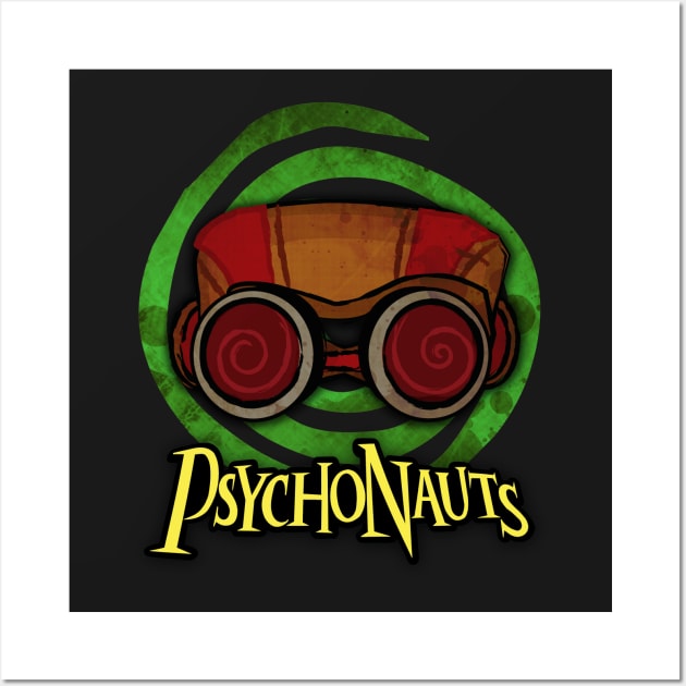 PSYCHONAUTS Raz (Green) Wall Art by TheReverie